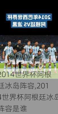 2014世界杯阿根廷冰岛阵容,2014世界杯阿根廷冰岛阵容是谁