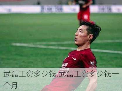 武磊工资多少钱,武磊工资多少钱一个月