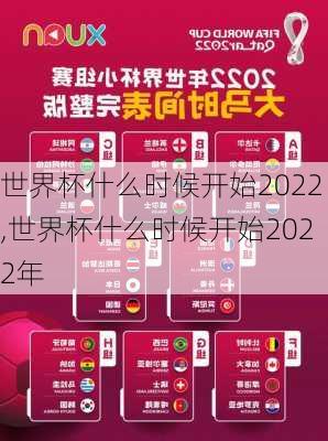 世界杯什么时候开始2022,世界杯什么时候开始2022年