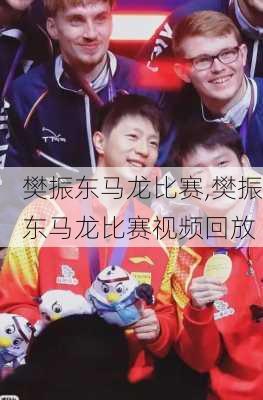 樊振东马龙比赛,樊振东马龙比赛视频回放