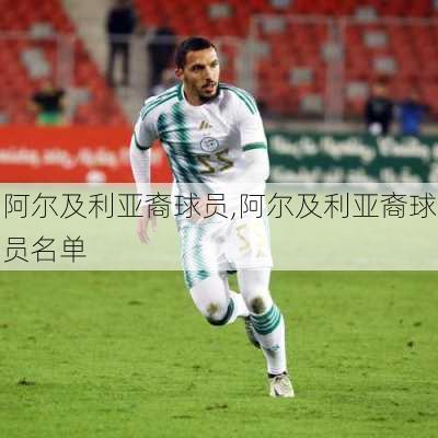 阿尔及利亚裔球员,阿尔及利亚裔球员名单