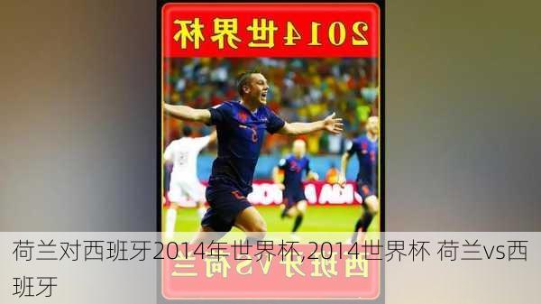 荷兰对西班牙2014年世界杯,2014世界杯 荷兰vs西班牙