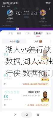 湖人vs独行侠 数据,湖人vs独行侠 数据预测