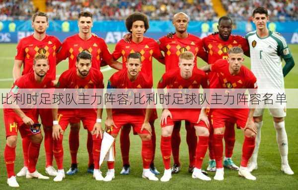 比利时足球队主力阵容,比利时足球队主力阵容名单