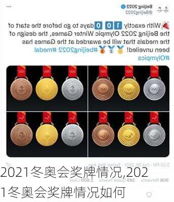 2021冬奥会奖牌情况,2021冬奥会奖牌情况如何