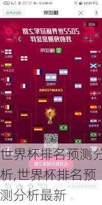 世界杯排名预测分析,世界杯排名预测分析最新