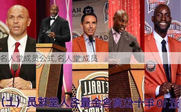 名人堂成员公式,名人堂 成员