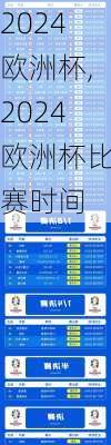 2024欧洲杯,2024欧洲杯比赛时间