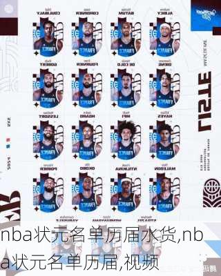 nba状元名单历届水货,nba状元名单历届,视频