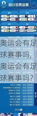 奥运会有足球赛事吗,奥运会有足球赛事吗?
