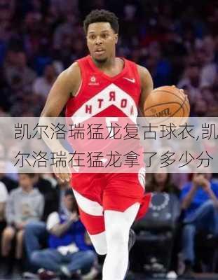 凯尔洛瑞猛龙复古球衣,凯尔洛瑞在猛龙拿了多少分