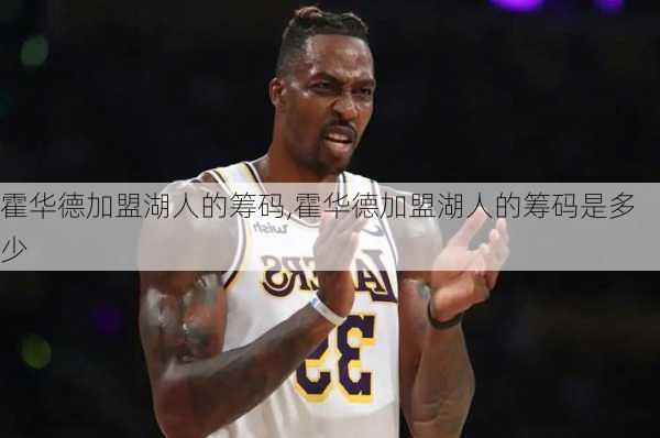 霍华德加盟湖人的筹码,霍华德加盟湖人的筹码是多少
