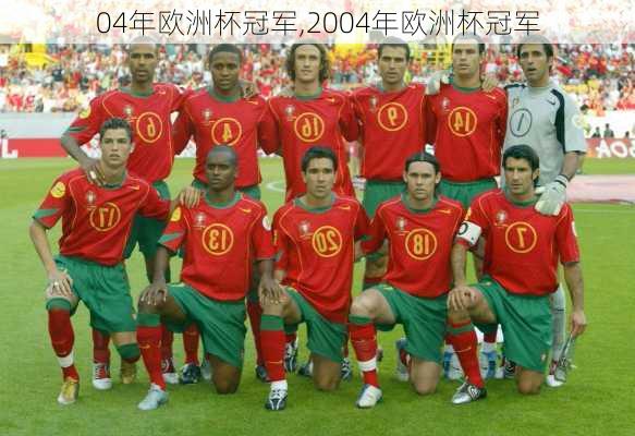 04年欧洲杯冠军,2004年欧洲杯冠军