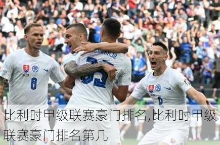 比利时甲级联赛豪门排名,比利时甲级联赛豪门排名第几