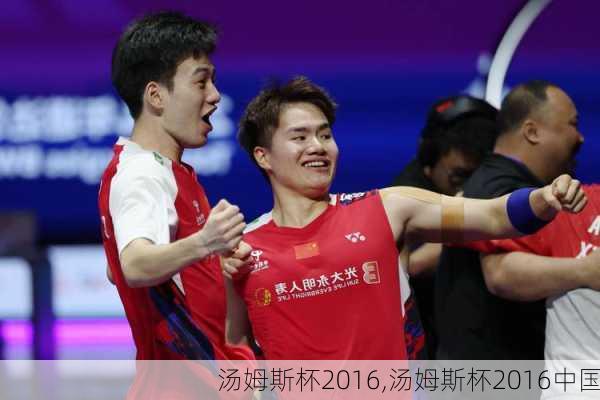 汤姆斯杯2016,汤姆斯杯2016中国