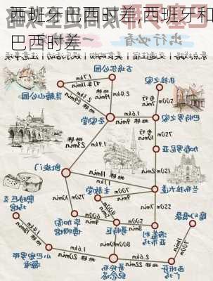 西班牙巴西时差,西班牙和巴西时差