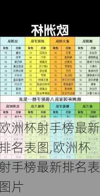 欧洲杯射手榜最新排名表图,欧洲杯射手榜最新排名表图片