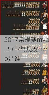 2017常规赛mvp,2017常规赛mvp是谁