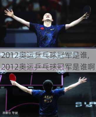 2012奥运乒乓球冠军是谁,2012奥运乒乓球冠军是谁啊