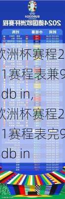 欧洲杯赛程2021赛程表兼98db in,欧洲杯赛程2021赛程表完98db in