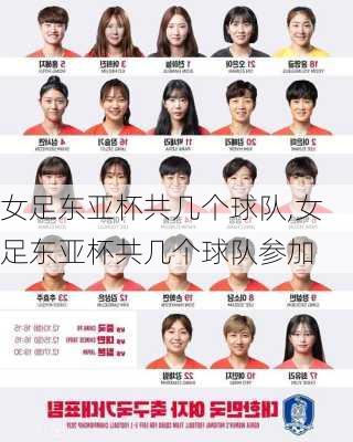 女足东亚杯共几个球队,女足东亚杯共几个球队参加