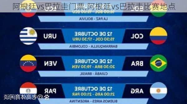 阿根廷vs巴拉圭门票,阿根廷vs巴拉圭比赛地点