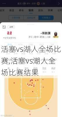 活塞vs湖人全场比赛,活塞vs湖人全场比赛结果