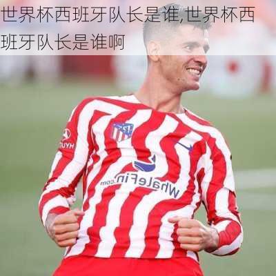 世界杯西班牙队长是谁,世界杯西班牙队长是谁啊