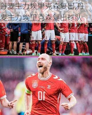 丹麦主力埃里克森复出,丹麦主力埃里克森复出球队