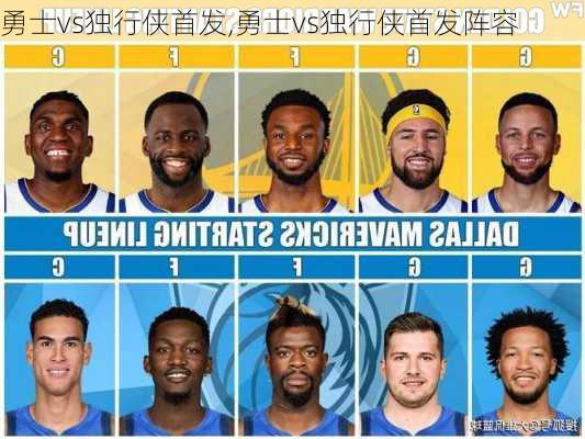 勇士vs独行侠首发,勇士vs独行侠首发阵容