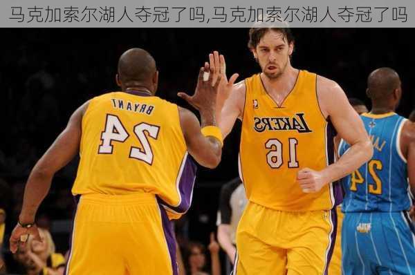 马克加索尔湖人夺冠了吗,马克加索尔湖人夺冠了吗