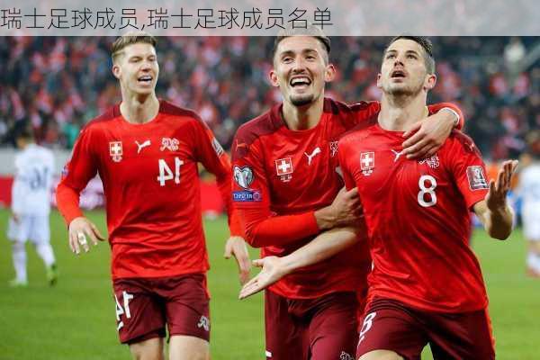 瑞士足球成员,瑞士足球成员名单
