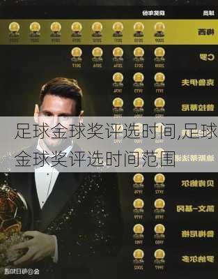 足球金球奖评选时间,足球金球奖评选时间范围