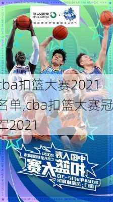 cba扣篮大赛2021名单,cba扣篮大赛冠军2021