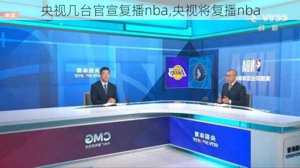 央视几台官宣复播nba,央视将复播nba