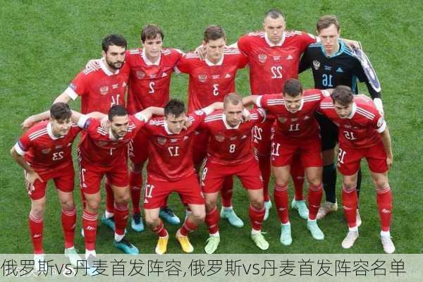 俄罗斯vs丹麦首发阵容,俄罗斯vs丹麦首发阵容名单