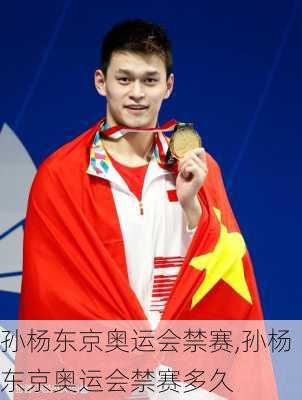 孙杨东京奥运会禁赛,孙杨东京奥运会禁赛多久