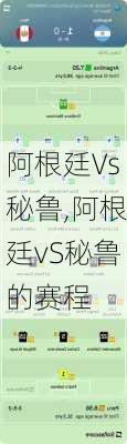 阿根廷Vs秘鲁,阿根廷vS秘鲁的赛程