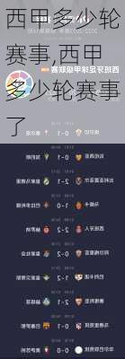 西甲多少轮赛事,西甲多少轮赛事了
