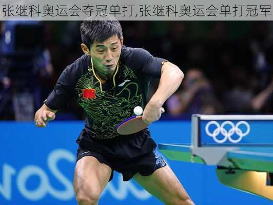 张继科奥运会夺冠单打,张继科奥运会单打冠军