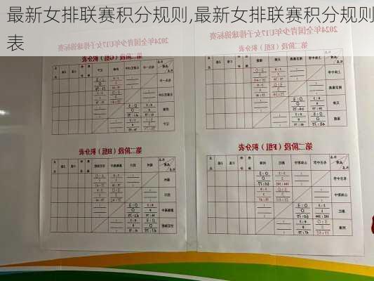 最新女排联赛积分规则,最新女排联赛积分规则表