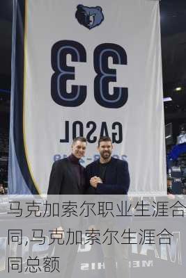 马克加索尔职业生涯合同,马克加索尔生涯合同总额