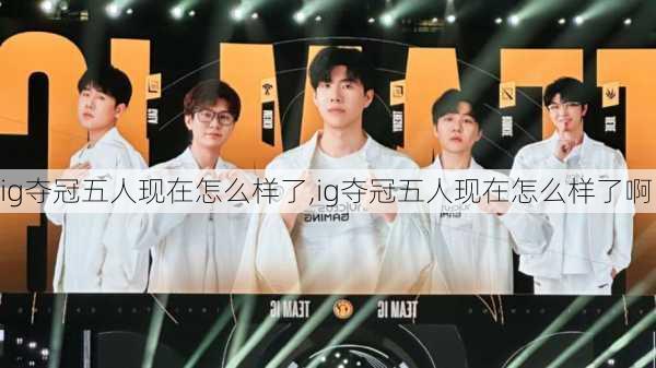 ig夺冠五人现在怎么样了,ig夺冠五人现在怎么样了啊