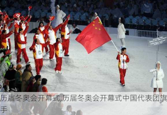历届冬奥会开幕式,历届冬奥会开幕式中国代表团旗手
