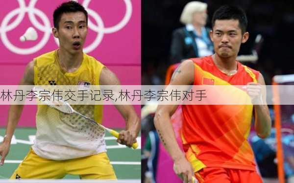 林丹李宗伟交手记录,林丹李宗伟对手