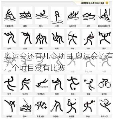 奥运会还有几个项目,奥运会还有几个项目没有比赛