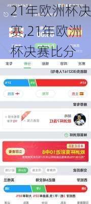 21年欧洲杯决赛,21年欧洲杯决赛比分