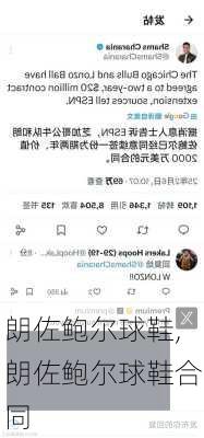 朗佐鲍尔球鞋,朗佐鲍尔球鞋合同