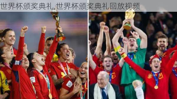 世界杯颁奖典礼,世界杯颁奖典礼回放视频