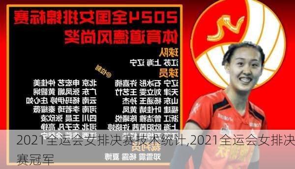 2021全运会女排决赛技术统计,2021全运会女排决赛冠军